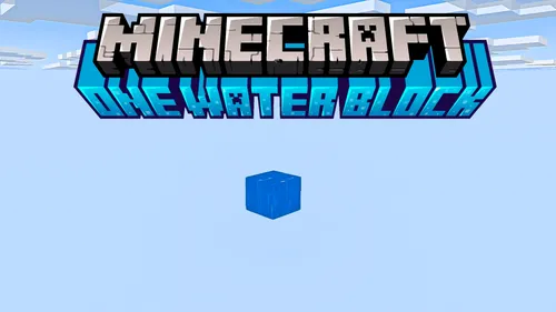 Bir blok suv by AlPaK — Minecraft xarita, rasm 1