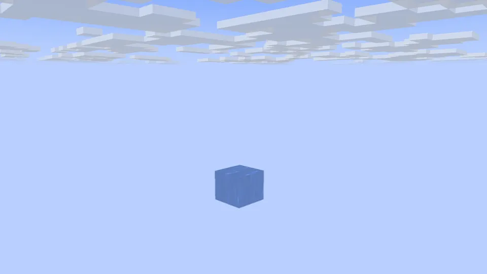 Bir blok suv by AlPaK — Minecraft xarita, rasm 2
