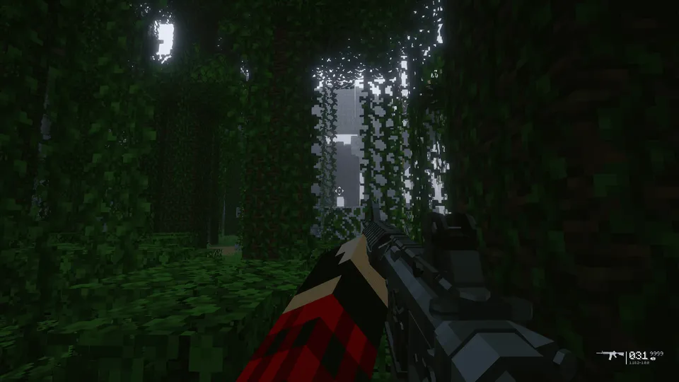 Jungle Lord - 3x3 PVP — Minecraft xarita, rasm 2