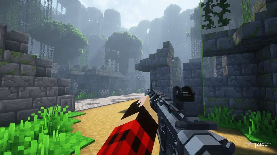 Jungle Lord - 3x3 PVP — Minecraft xarita, rasm 6