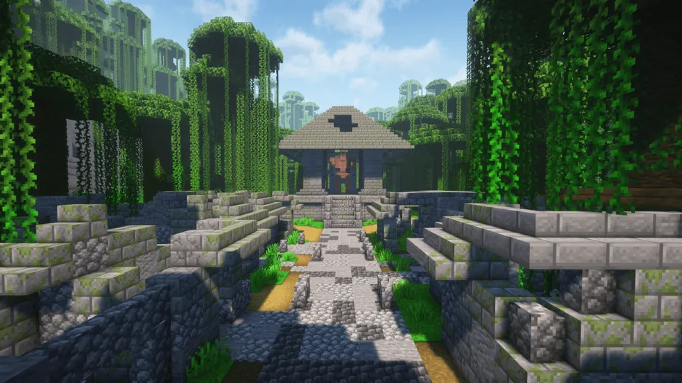 Jungle Lord - 3x3 PVP — Minecraft xarita, rasm 7