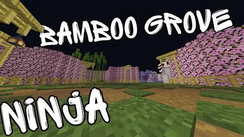 Ninja. Bamboo Grove — Minecraft xarita, rasm 1