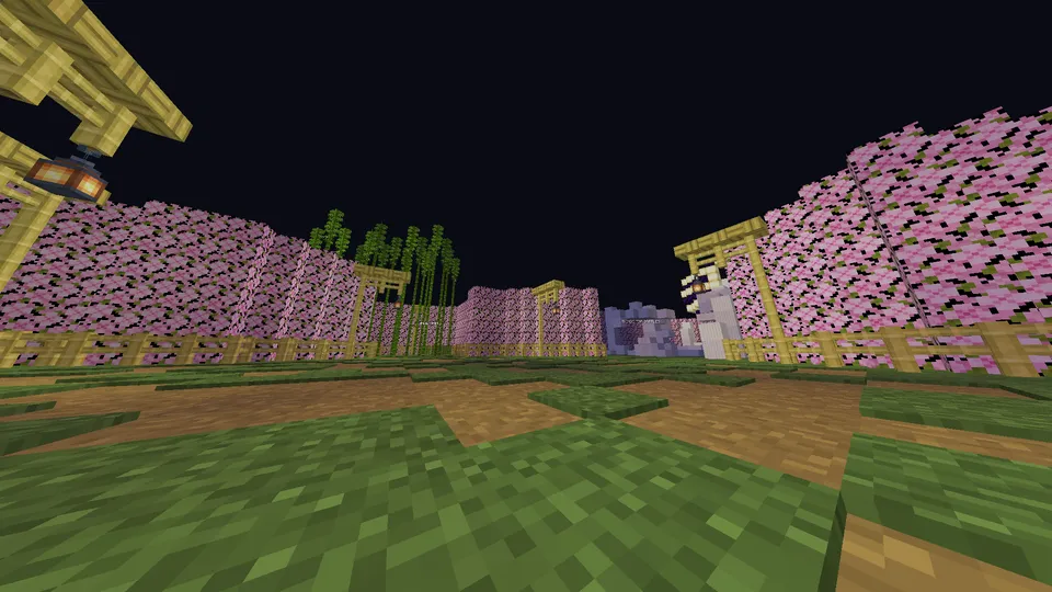 Ninja. Bamboo Grove — Minecraft xarita, rasm 2