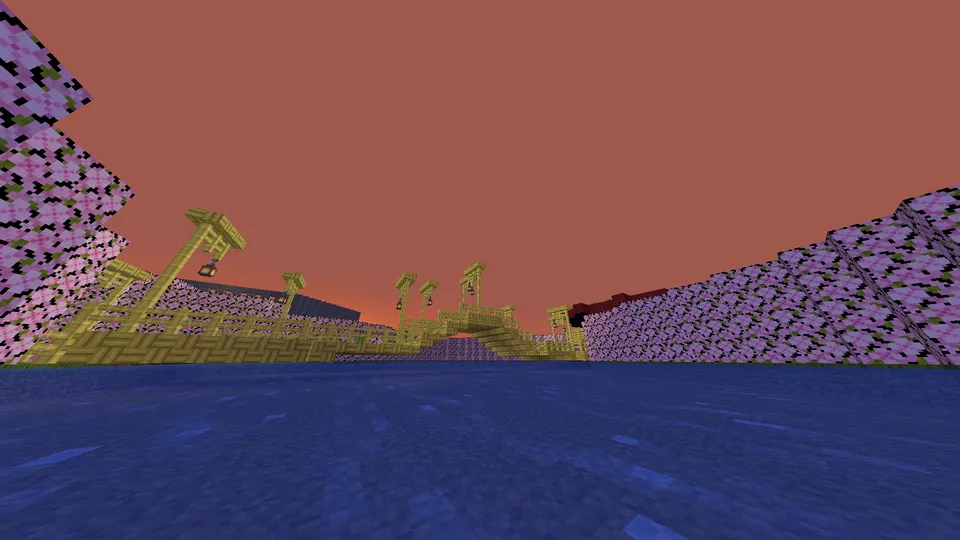 Ninja. Bamboo Grove — Minecraft xarita, rasm 4
