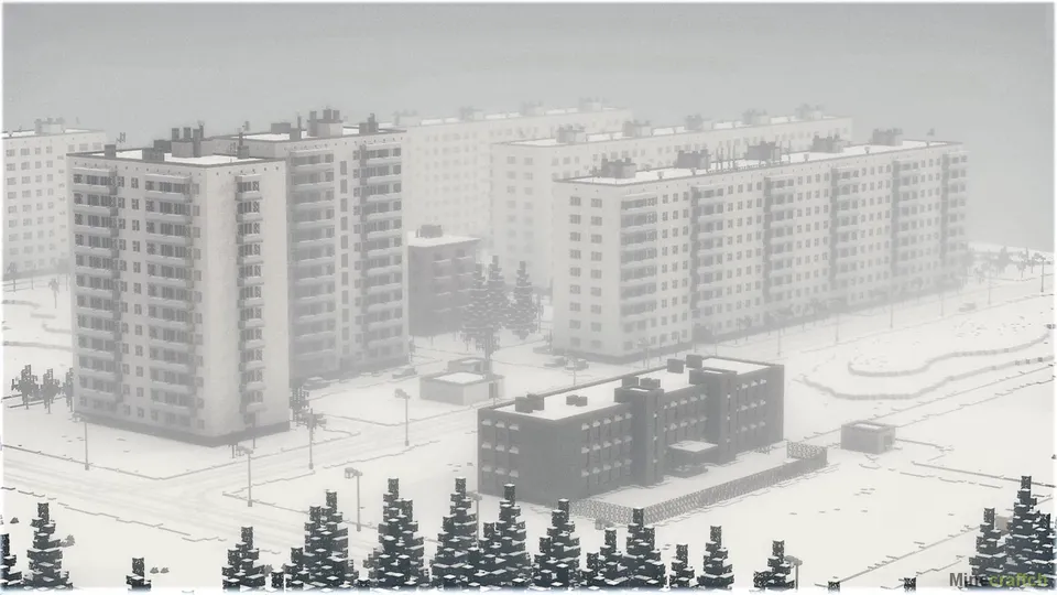 Sovet Moskvasi 1963-yil — Minecraft xarita, rasm 2