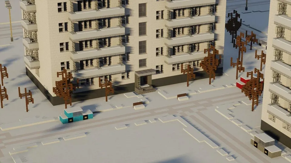 Sovet Moskvasi 1963-yil — Minecraft xarita, rasm 3