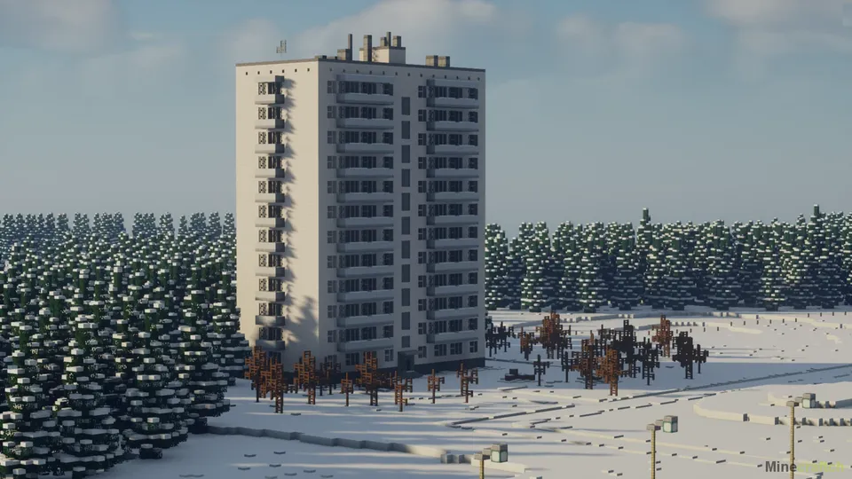 Sovet Moskvasi 1963-yil — Minecraft xarita, rasm 4