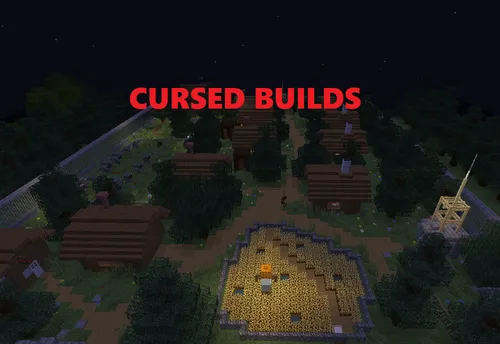 Cursed builds — Minecraft xarita, rasm 1