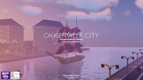 Okkerville city: Standart Edition — Minecraft xarita, rasm 1