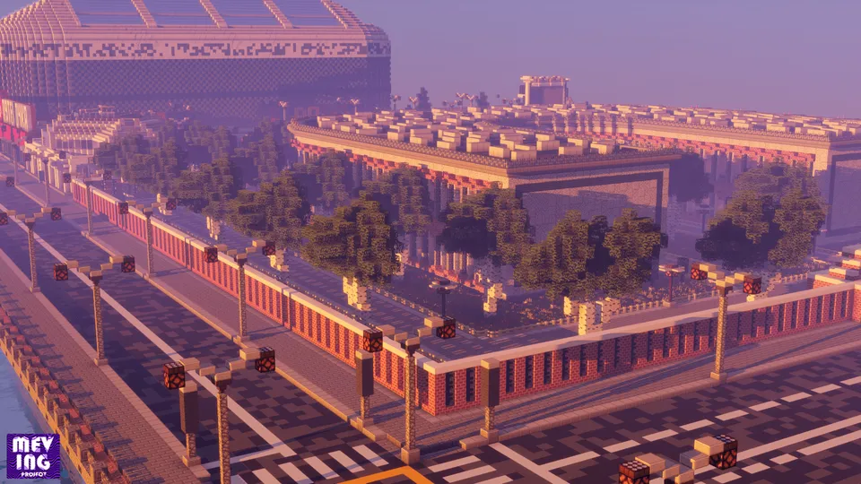 Okkerville city: Standart Edition — Minecraft xarita, rasm 3