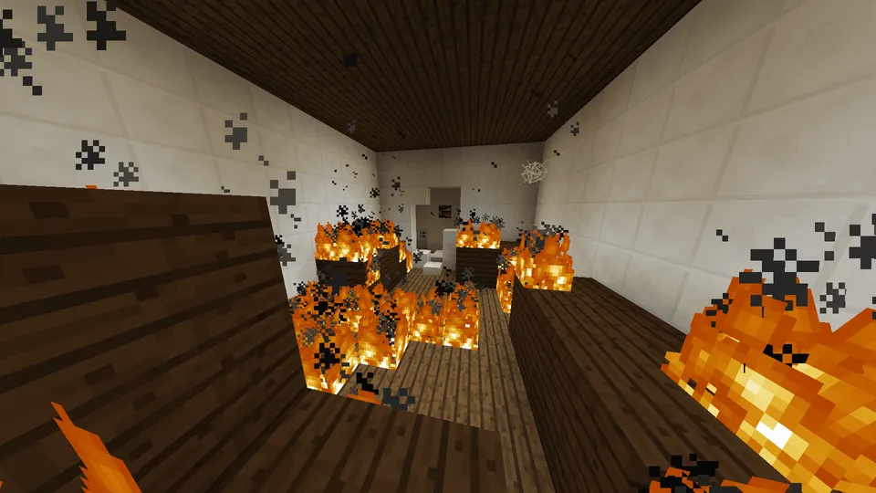 Iks Koda Zombi shahri — Minecraft xarita, rasm 4