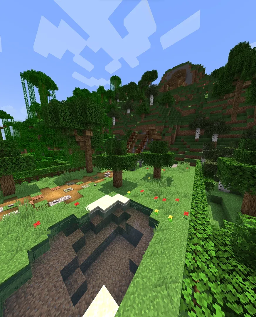 Mexanizmli tog' uyi — Minecraft xarita, rasm 7
