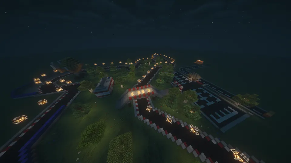 Poyga trassasi — Minecraft xarita, rasm 2