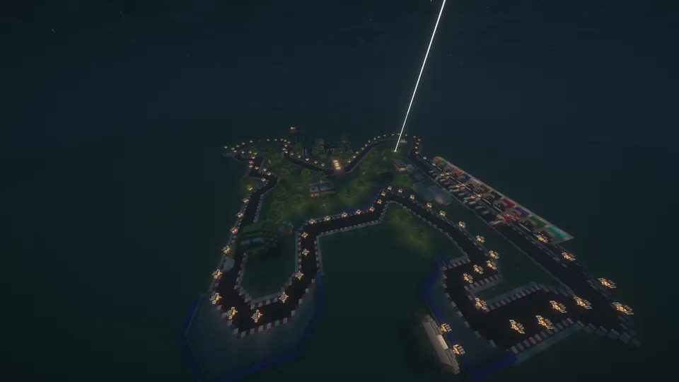 Poyga trassasi — Minecraft xarita, rasm 5