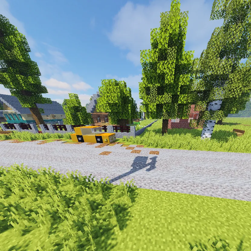 Shahar atrofi hududi — Minecraft xarita, rasm 2
