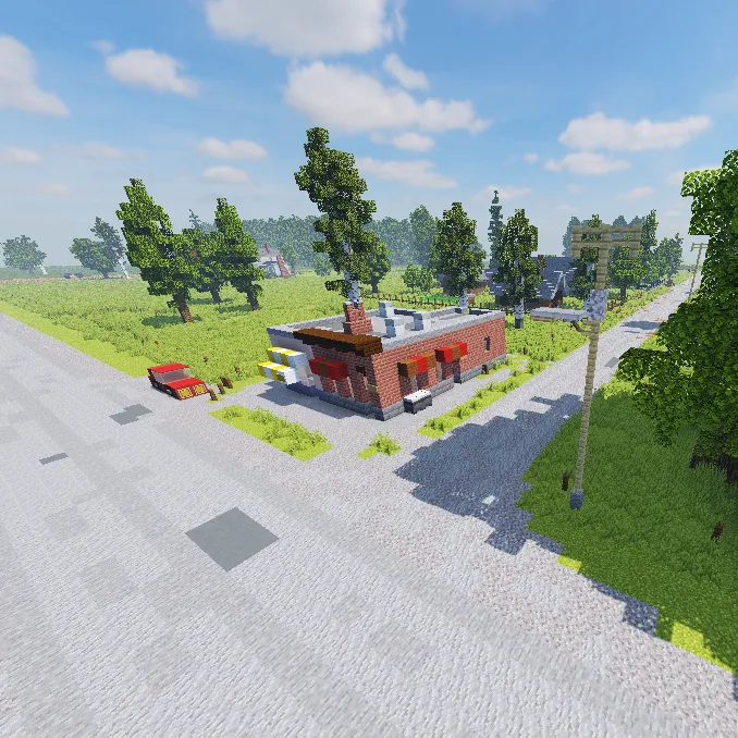 Shahar atrofi hududi — Minecraft xarita, rasm 3