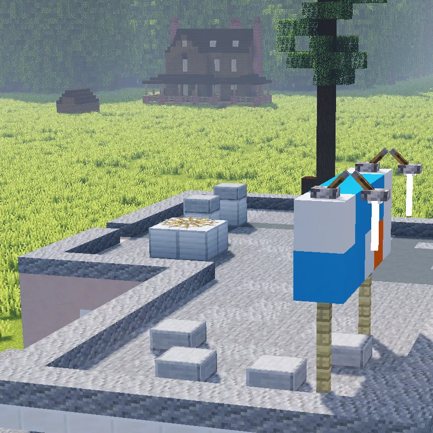 Shahar atrofi hududi — Minecraft xarita, rasm 6