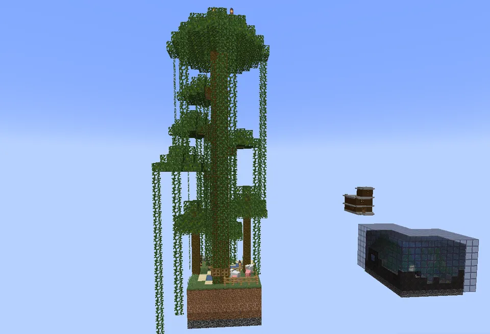 Havo odisseyasi 3 — Minecraft xarita, rasm 8