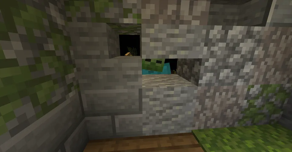 Zombi qamali — Minecraft xarita, rasm 2