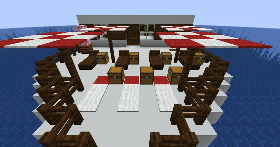Zamonaviy yaxta — Minecraft xarita, rasm 2