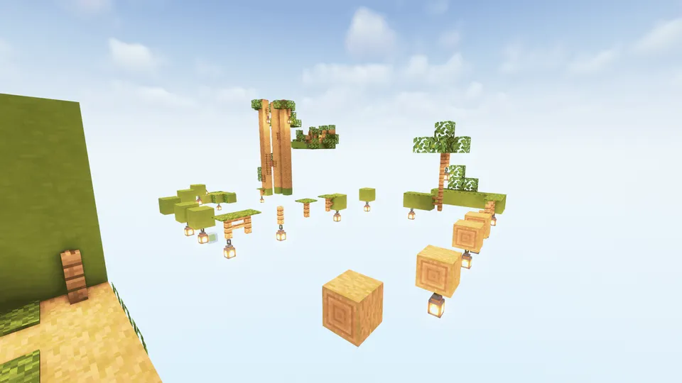 Jungle Parkour — Minecraft xarita, rasm 4