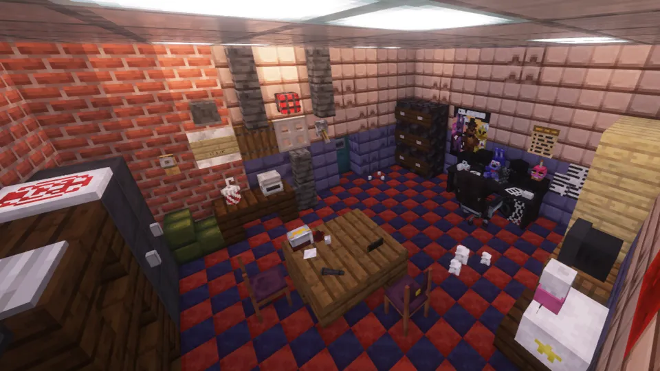FNaF Movie — Minecraft xarita, rasm 3