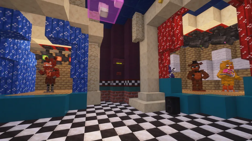 FNaF Movie — Minecraft xarita, rasm 7