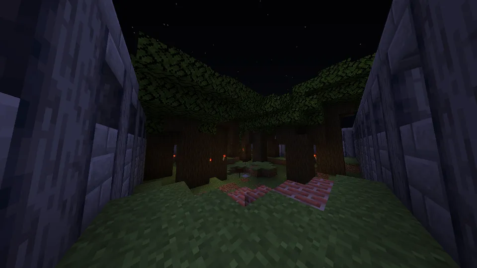 Dahshatli tun — Minecraft xarita, rasm 4
