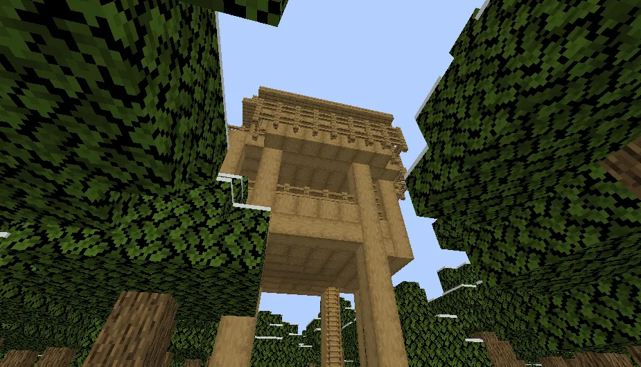 Lisichansk qishlog'i — Minecraft xarita, rasm 2