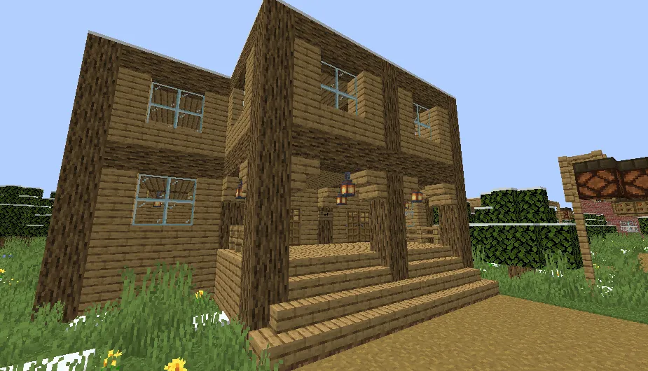 Lisichansk qishlog'i — Minecraft xarita, rasm 3