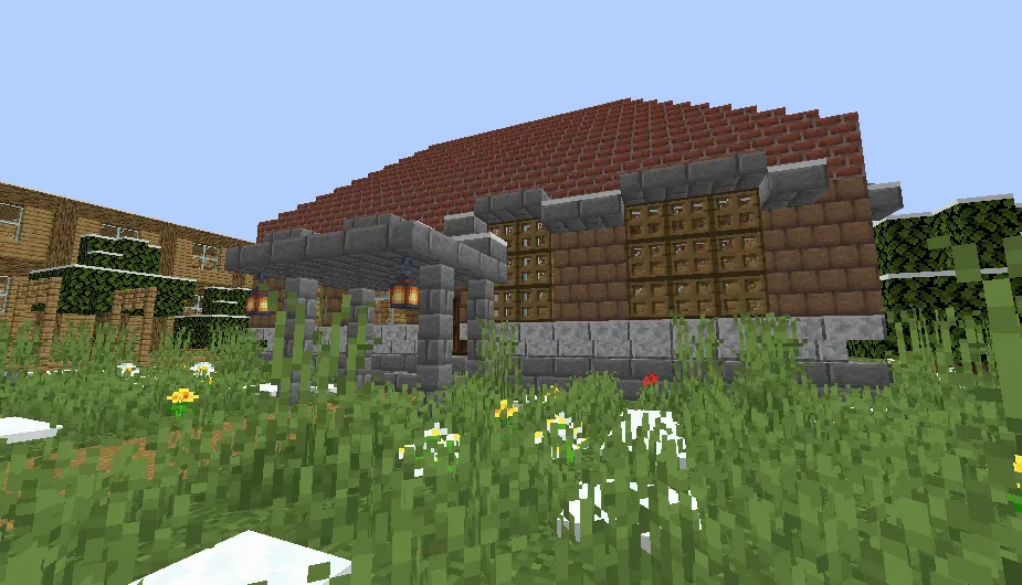 Lisichansk qishlog'i — Minecraft xarita, rasm 4
