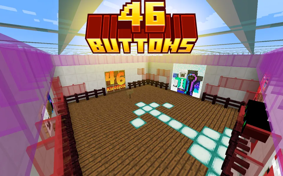 46 ta tugma — Minecraft xarita, rasm 4
