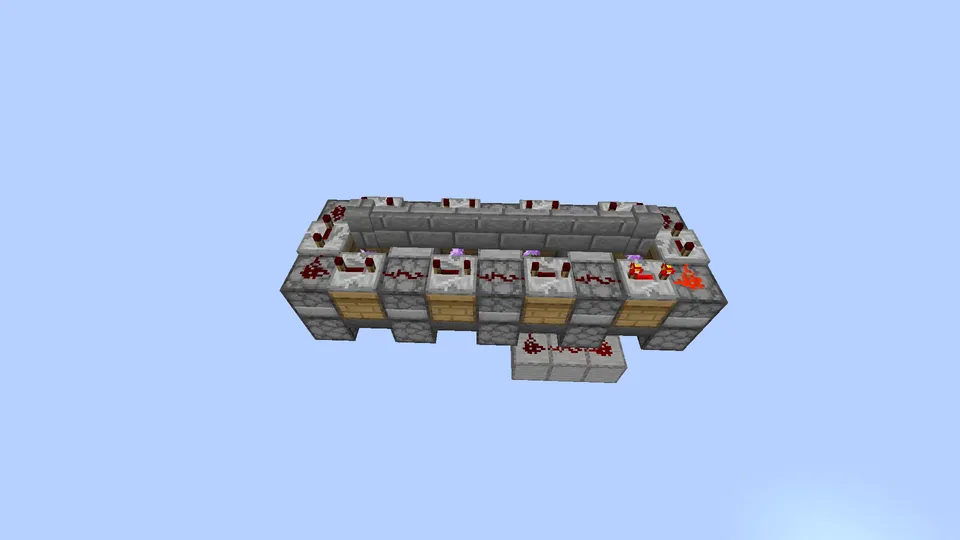 Asal avto-fermasi mexanizmi — Minecraft xarita, rasm 3