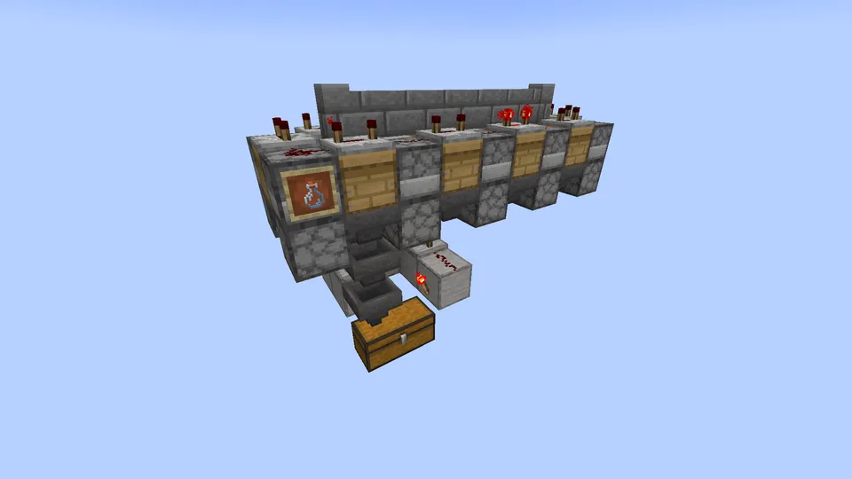 Asal avto-fermasi mexanizmi — Minecraft xarita, rasm 4