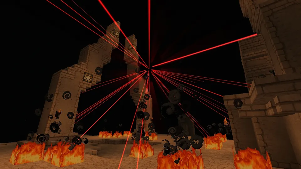 Herobrine: Qumli do'zax — Minecraft xarita, rasm 2