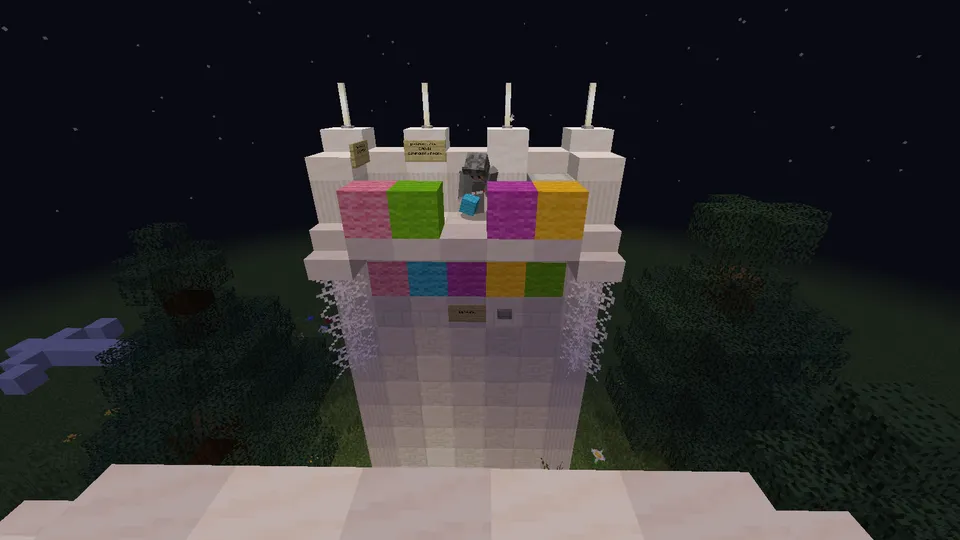 Kombo: to'rtta mini-o'yin — Minecraft xarita, rasm 5