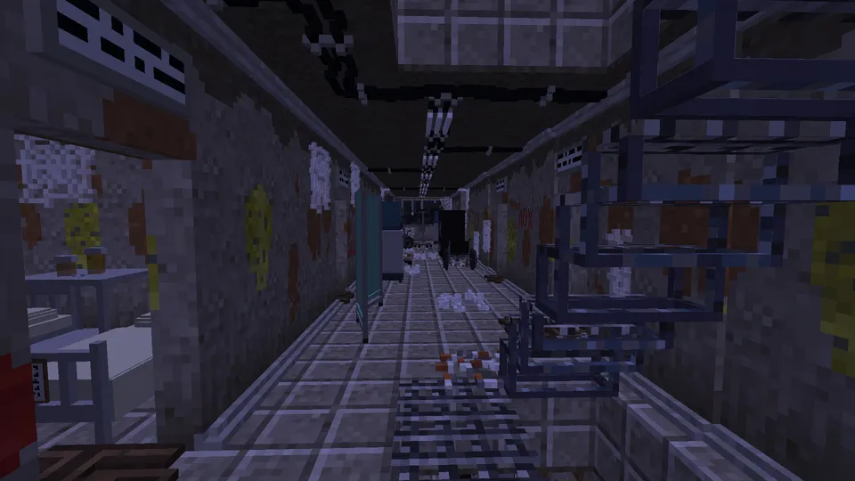 Tashlandiq sovet psixkasalxonasi (NIL) — Minecraft xarita, rasm 4