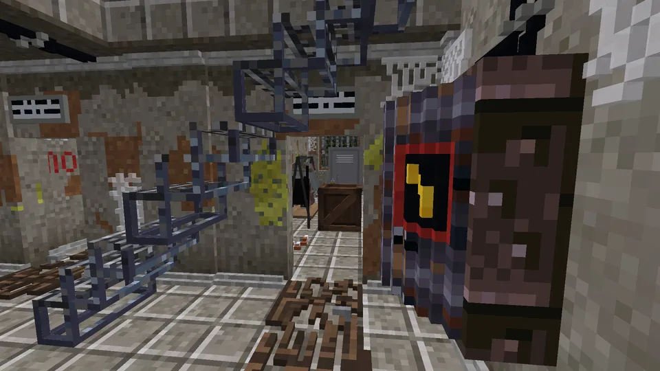 Tashlandiq sovet psixkasalxonasi (NIL) — Minecraft xarita, rasm 5