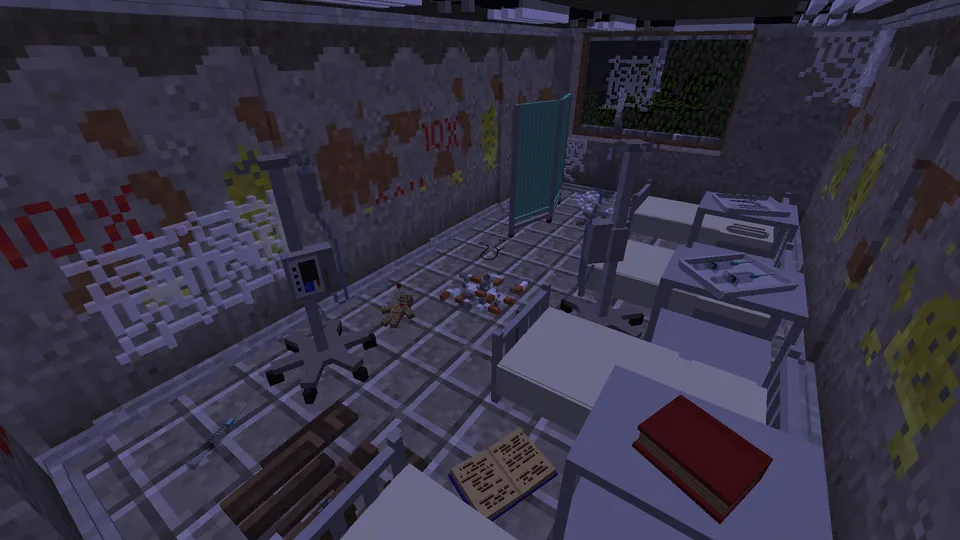 Tashlandiq sovet psixkasalxonasi (NIL) — Minecraft xarita, rasm 7