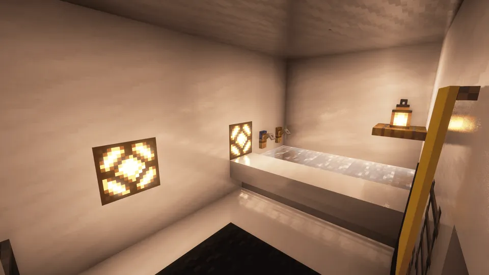 Tog'dagi zamonaviy uy — Minecraft xarita, rasm 7