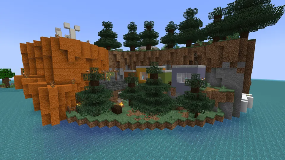 Parkour Isle — Minecraft xarita, rasm 3