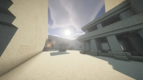 Desert Fort — Minecraft xarita, rasm 1