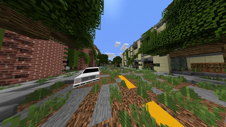 Echo: 2-bob (O'lik shahar) — Minecraft xarita, rasm 4