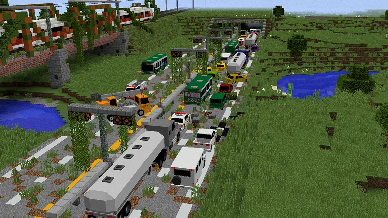 Echo: 2-bob (O'lik shahar) — Minecraft xarita, rasm 5