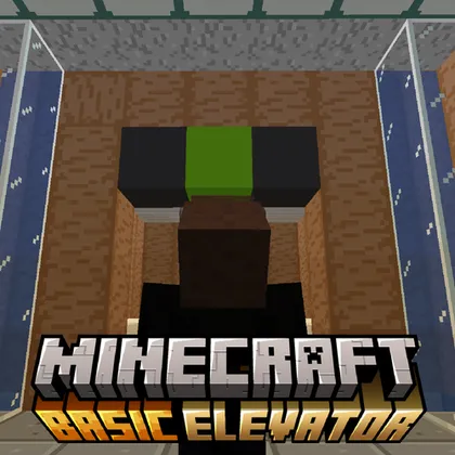 Basic Elevator — Minecraft xarita, rasm 1