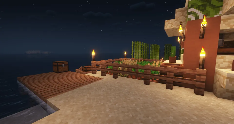 Cho'ldagi uy — Minecraft xarita, rasm 4