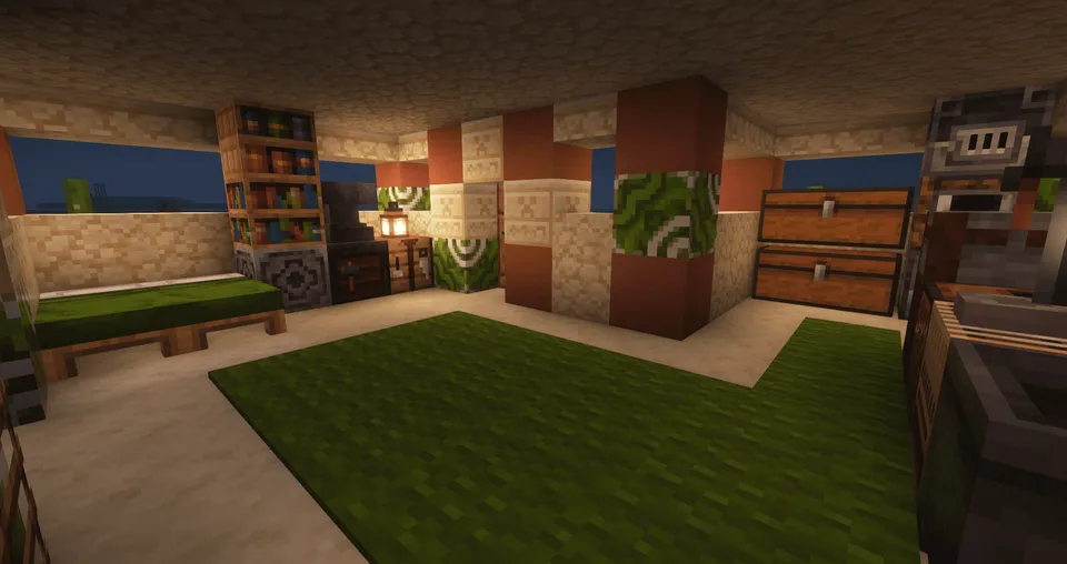 Cho'ldagi uy — Minecraft xarita, rasm 6