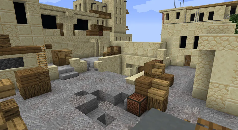 GunGame | Qurol poygasi | Dust 2 — Minecraft xarita, rasm 4