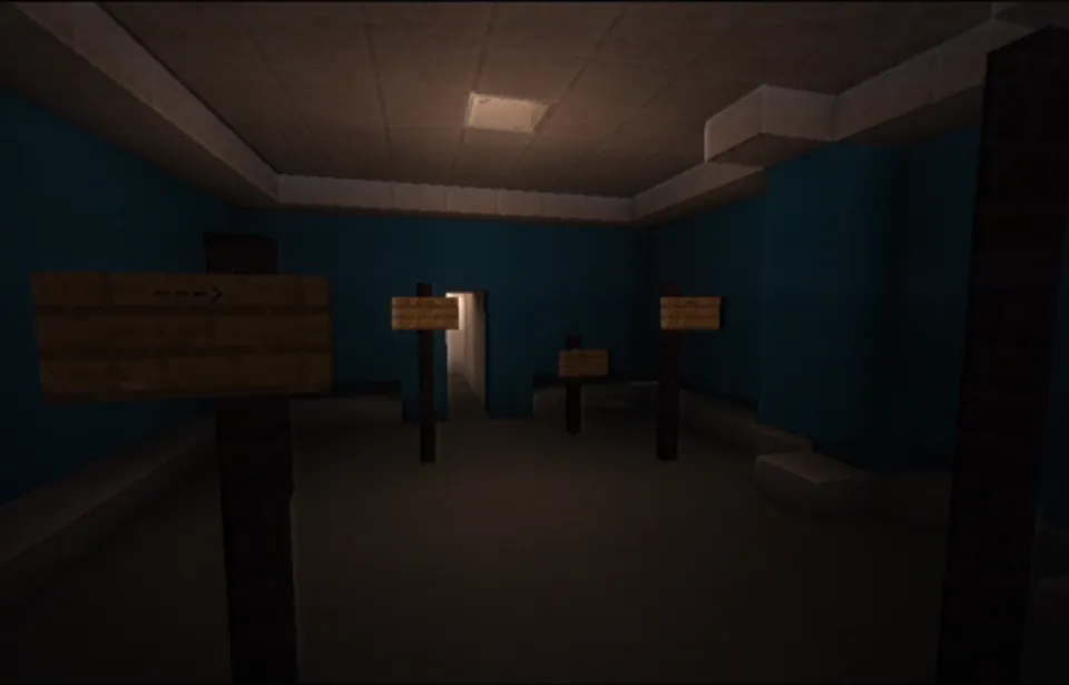 The Backrooms Delta-level — Minecraft xarita, rasm 4