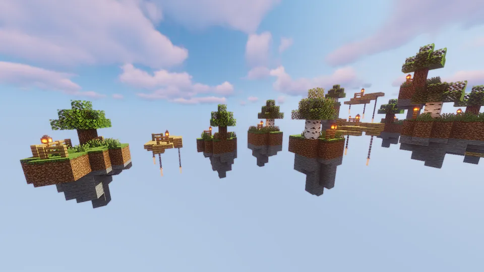 Parkour island III: Final — Minecraft xarita, rasm 3